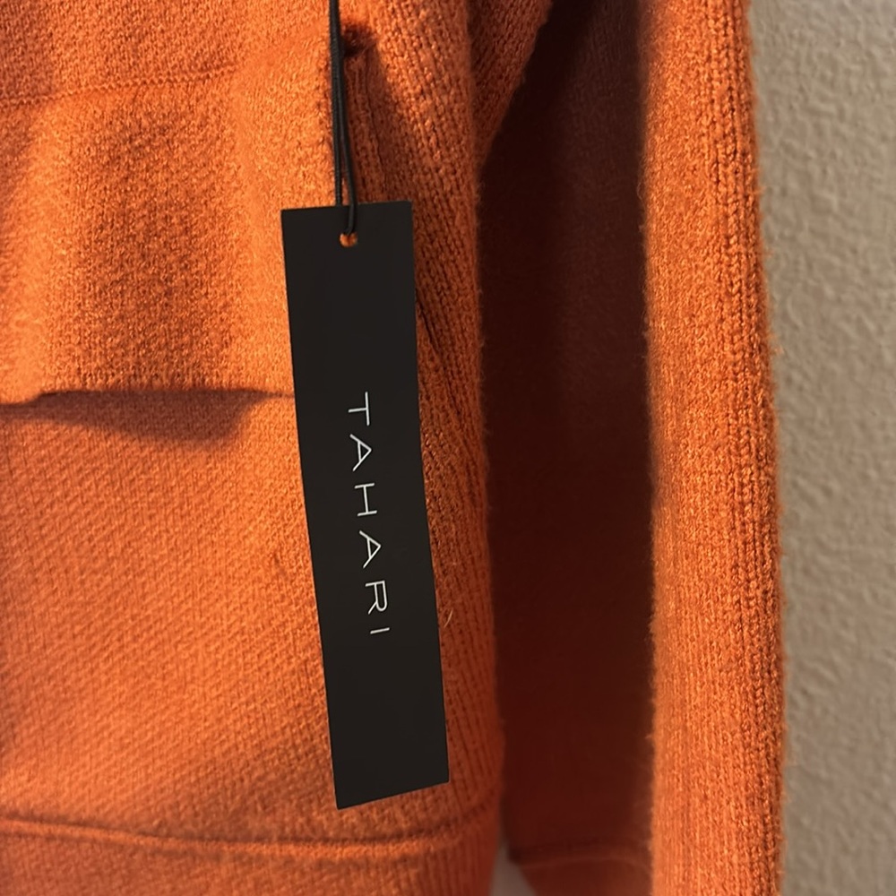 NWT Tahari button down sweater jacket - Picture 4 of 10